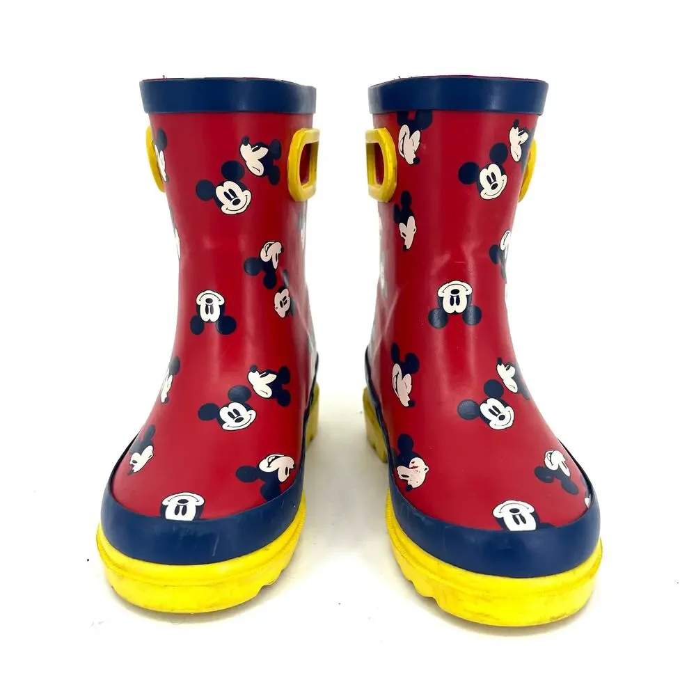 Disney‎ Mickey Mouse Toddler Waterproof Rain boots EU23 - US7